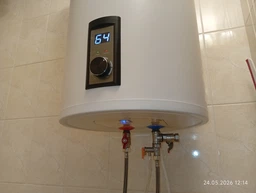 Бойлер Swan SRB-50w1 круглый slim 50л с сухим ТЭНом 2кВт фото от покупателей 10