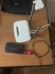Кабель для роутера від павербанка інтернет WiFi модема перетворювач конвертер з перемикачем KWS-912V USB - DC підвищувальний з 5V на 9V та 12V 2А живлення вайфай з PowerBank USB-DC 5.5*2.1мм (2.5мм) + перехідник 3.5х1.35 mm фото від покупців 1