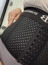 Корсет для схуднення, що стягує з ребрами жорсткості 3 ряди UFT Belt S 62-68 см