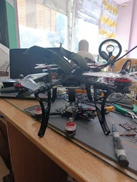 Ніжки опорні для квадрокоптера (дрона FPV) Plast-SP 125mm 4шт Чорні