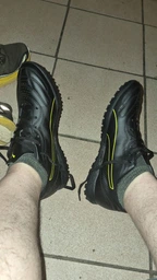 Мужские сороконожки Puma Classico 10884204 42.5 (8.5UK) 27.5 см Puma Black-Yellow Alert (4069161199561)