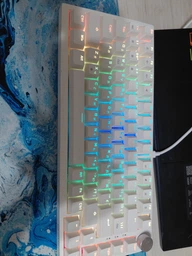 Клавиатура механическая проводная GamePro MK160B Hot-Swap Red Swich 75% RGB Black
