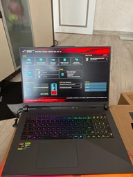 Ноутбук ASUS ROG Strix G18 (2025) G814PP-S9022 (90NR0KY8-M000T0) Eclipse Gray / 18" IPS WQXGA 240 Гц / AMD Ryzen 9 8940HX / RAM 32 ГБ / SSD 1 ТБ / RTX 5070, 8 ГБ / LAN / Зарядка по USB фото от покупателей 6