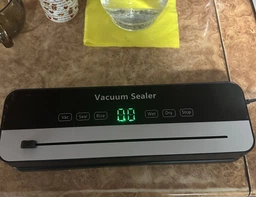 Вакууматор побутовий для продуктів їжі Vacuum Sealer 120W вакууманий пакувальник автоматичний + 10 пакетів фото от покупателей 8