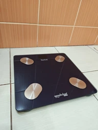 Смарт-ваги, розумні підлогові ваги Domotec Smart Scale 2, електронні, фітнес, Bluetooth, 180 кг, рожеві фото від покупців 1