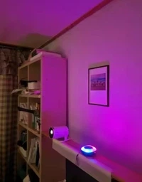 Проектор для фильмов портативный LED для домашнего кинотеатра с Wi-Fi HDMI USB зеркалированием экрана пультом встроенным динамиком с поворотом 180° для просмотра сериалов игр компактный для дома квартиры отдыха фото от покупателей 4