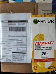 Крем-сыворотка для лица Garnier SkinActive Anti Spot Illuminating Serum Cream Vitamin C SPF25 50 мл (3600542449625)