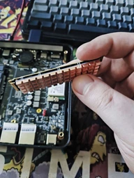 Радіатор для SSD AMPCOM NVMe Heatsink / Pure Copper фото від покупців 1