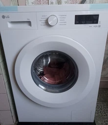 Стиральная машина LG F2Y2NS3WE фронтальная, 6кг, 1200, В, 44см, дисплей, пар, инвертор, белый фото от покупателей 3