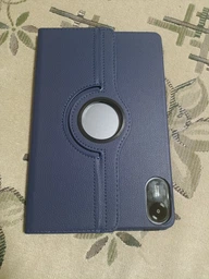 Чехол 360 на Xiaomi Redmi Pad 2 (11") / чехол для планшета с функцией вертикальной и горизонтальной подставки / синий фото от покупателей 2
