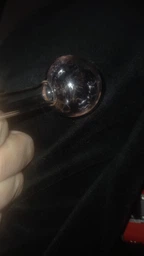 Скляна трубка для куріння Oil Ring Pink фото від покупців 1
