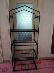 Балконный парник вертикальная теплица Helper HP-1123 68x49x158 см для цветов и балконных растений зеленый полиэтиленовый парник компактная садовая теплица для рассады и декоративных культур