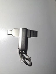 Флешка 2в1 MicroDrive 128 GB Type-C USB 3.0 для телефона и компьютера Silver Top