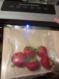 Вакууматор побутовий для продуктів їжі Vacuum Sealer 120W вакууманий пакувальник автоматичний + 10 пакетів фото от покупателей 5
