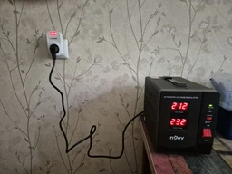 Стабилизатор Njoy Alvis 2000 (AVRL-20002AL-CS01B) AVR, 2 розетки