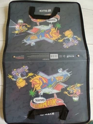 Папка-портфель Kite на блискавці з тканинними ручками Hot Wheels HW25-202 фото от покупателей 1