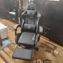 Кресло игровое с подножкой RZTK Viper Grey фото от покупателей 7