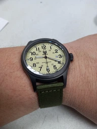 Чоловічий тактичний годинник Besta Command Green