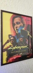 Постер игры Cyberpunk 2077 / Сайберпанк