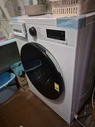 Стиральная машина LG F2Y2HS5WE фронтальная, 7кг, 1200, A, 44см, дисплей, пар, инвертор, белый фото от покупателей 1