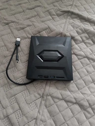 Дисковод внешний многофункциональный оптический DVD привод и USB хаб с кардридером Micro SD Type-C USB для ноутбука компьютера ПК для записи CD DVD RW фото от покупателей 8