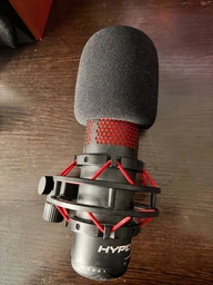 Ветрозащита поролоновая насадка поп фильтр для микрофона HyperX QuadCast (HX-MICQC-BK)