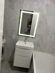 Зеркало с LED подсветкой SR-002 (600х800мм)