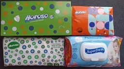 Вологі серветки з клапаном Superfresh 120 штук