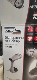 Ручний відпарювач для одягу Zepline ZP-210 400 мл Сенсорний Парогенератор 3000 вт Чорний