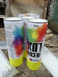 Акриловая флуоресцентная краска оранжевая NOWAX Decor Lux 450мл NX48047