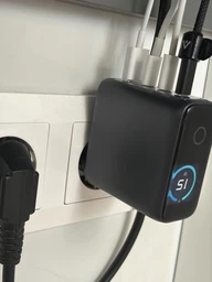Зарядний пристрій Anker 140W USB-C Charger, 4 порти швидкої зарядки з технологією GAN, кольоровий дисплей - Dark Gray (американська вилка)