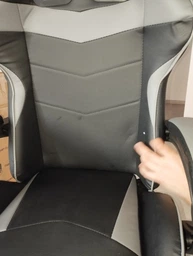Кресло игровое с подножкой RZTK Viper Grey фото от покупателей 3
