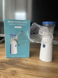Портативный ультразвуковой ингалятор небулайзер Mesh Nebulizer для детей и взрослых, ручной для дыхательной терапии фото от покупателей 1