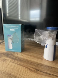 Портативный ультразвуковой ингалятор небулайзер Mesh Nebulizer для детей и взрослых, ручной для дыхательной терапии
