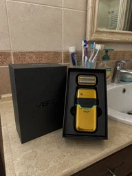 Професиональный шейвер для бритья, Электробритва мужская Professional Foil Shaver триммер для бритья бороды Gold 5 Вт