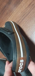 Мужские кроксы Crocs Crocband Gum 212756-001 45-46 (M11) 29 см Black (198445372841) фото от покупателей 2