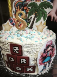 Декор на торт Роблокс Roblox вафельная бумага для торта съедобная печать на вафельной бумаге пищевая вафельная картинка плотная А4 1002264203