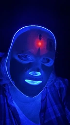 LED маска для лица массажер для лица с подсветкой 7 цветовых спектров маска для омоложения лица светодиодная Лед маска для лифтинга аккумуляторная