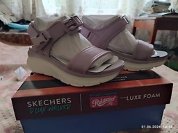 Женские босоножки Skechers 38 Фиолетовый 119824 LAV фото от покупателей 1