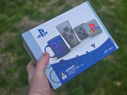 Подарунковий набір ABYstyle Playstation Box Glass XXl + Mug + 2 Coasters Classic 2019 (5028486417131)