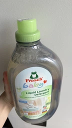 Жидкое средство для стирки детского белья Frosch Baby 1.5 л (4009175940391/4009175924087)