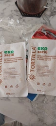 Набор TORTILLA Еko Отбеливатель и пятновыводитель для белых вещей 200 г + Пятновыводитель для цветных вещей 200 г (4820178066433)