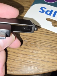 Флешка Двосторонняя Брелок Поворотная 2 в 1 для ПК и телефона PHILIPS 60UT USB 3.2 + Type-C OTG 128 гб Super Speed 150Mb/s Black фото от покупателей 1