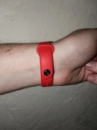 Силиконовый ремешок Original Design MiJobs для фитнес браслета Xiaomi Mi Band 8/9/10 Charcoal Gray (25) с металлическим креплением (mrk2810) фото от покупателей 1