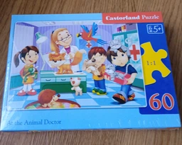 Пазл Castorland У тварини лікаря, 60 ел.