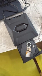 Дисковод внешний многофункциональный оптический DVD привод и USB хаб с кардридером Micro SD Type-C USB для ноутбука компьютера ПК для записи CD DVD RW фото от покупателей 1