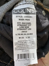 Джинсы мужские Colin's 044 Karl CL1065261-DN03147 30-34 Prag Wash (8683197844064)