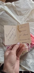 Цифра 2 На Підставці З Кульок Золотисто-Блакитний фото від покупців 3