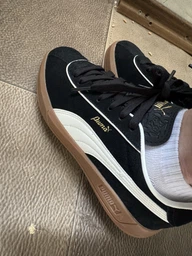 Женские кеды низкие Puma Club Klassika Sd 40071802 38 (5UK) 24 см Black/White (4067983747939)