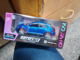 Машина метал Volkswagen T-Roc 2018 синя 1:37 інерція 11,5*5,5*4,5 см (AS-3115)